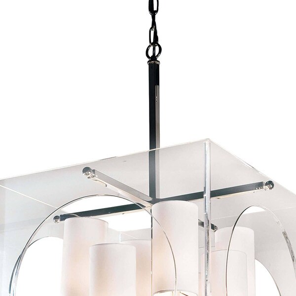 Acrylic Cube Chandelier